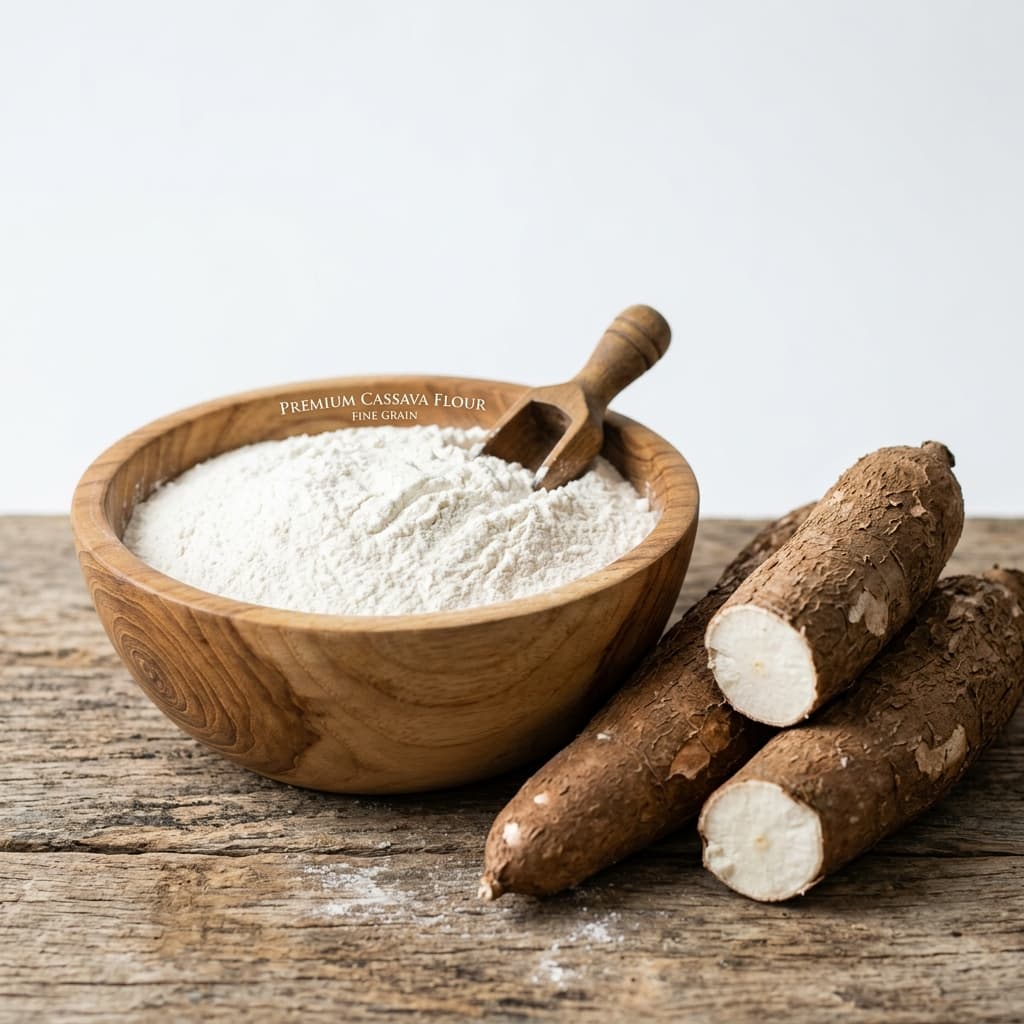 High-Grade Processed Cassava Flour